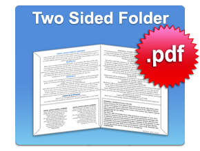 Download Order Form - 2 sided University Folders
