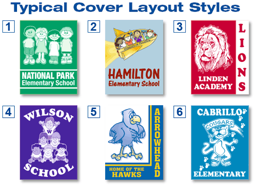Stock Folder Covers Layout Styles