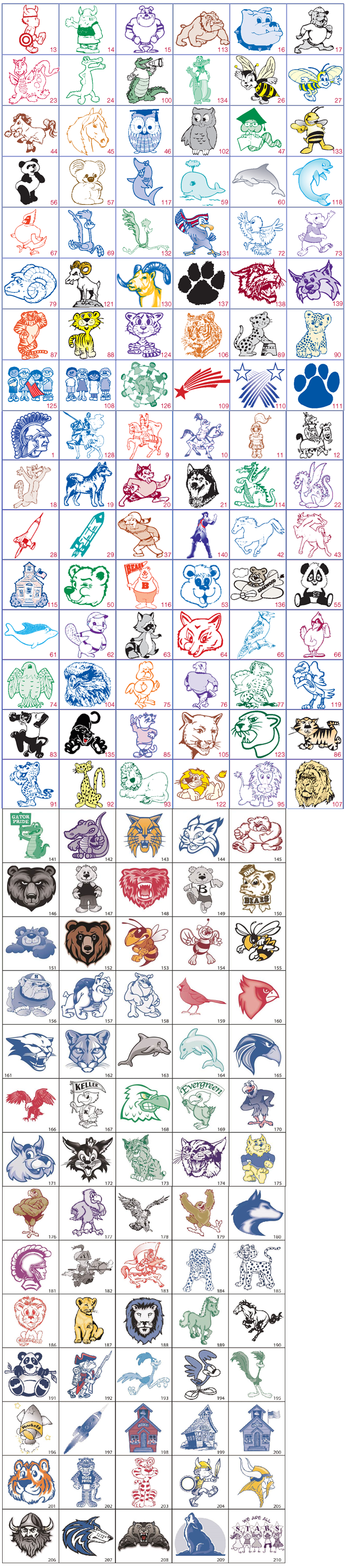 Folder Mascots